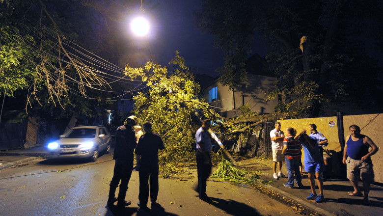 Cod portocaliu de furtuna in Botosani Imagine