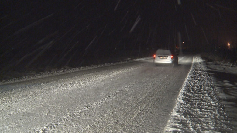 Cod portocaliu in Vaslui. Mai multe drumuri au fost inchise Imagine