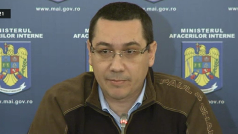 COD PORTOCALIU. Victor Ponta: Avem 48 de ore extrem de dificile Imagine