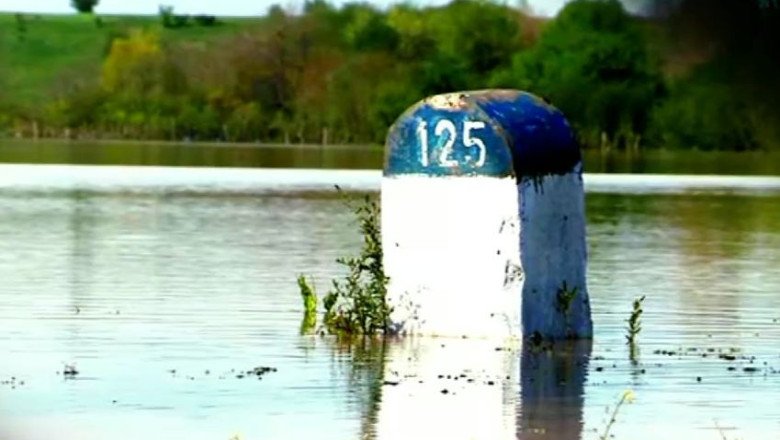 Cod rosu de inundatii pe Barzava, in judetul Timis Imagine