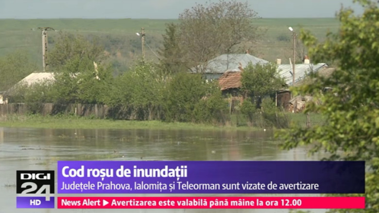 Cod rosu de inundatii: Sute de persoane au fost evacuate. Avertismentul autoritatilor pentru cei care nu vor sa plece din case Imagine