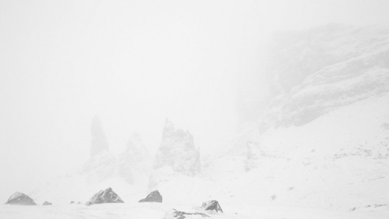 Cod rosu de viscol. Vantul va sufla cu rafale de 140km/ora in zona montana a judetului Cluj Imagine