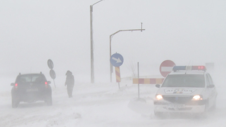 COD ROSU: Judetul Constanta complet paralizat Imagine