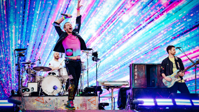 Coldplay vine in Romania pentru prima oara, in 2024. Anuntul facut de celebra trupa britanica Imagine