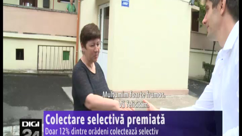 Colectarea selectiva, premiata de autoritatile din Oradea Imagine