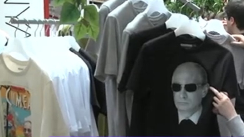 Colectie de tricouri cu Vladimir Putin Imagine