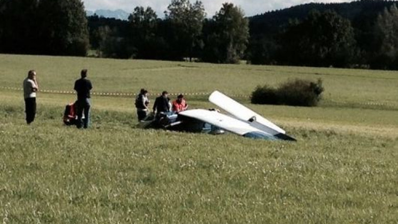Coliziune intre doua avioane de turism in Elvetia. Sase persoane au fost ranite Imagine