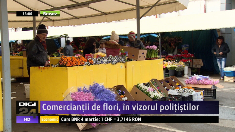 Comerciantii de flori, in vizorul politistilor Imagine