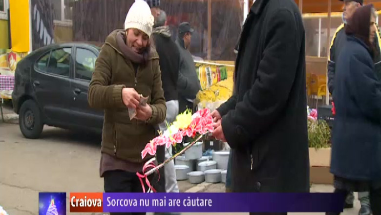 Comerciantii de sorcove din Craiova, dezamagiti. Au ramas cu marfa nevanduta  Imagine