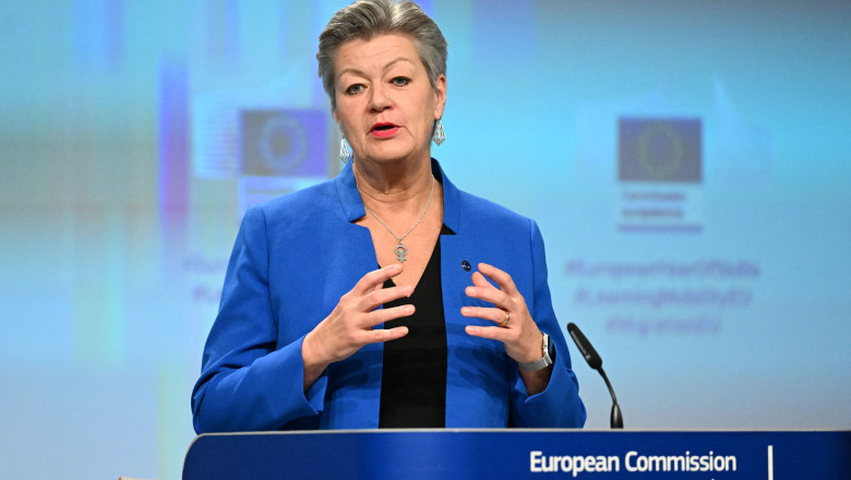 Comisarul UE Ylva Johansson: Mesajul la Consiliul JAI va fi sa renunte la controalele terestre pentru Romania pana la sfarsitul anului Imagine