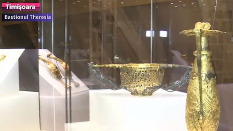 Comoara antica a Romaniei, expusa la Timisoara  Imagine