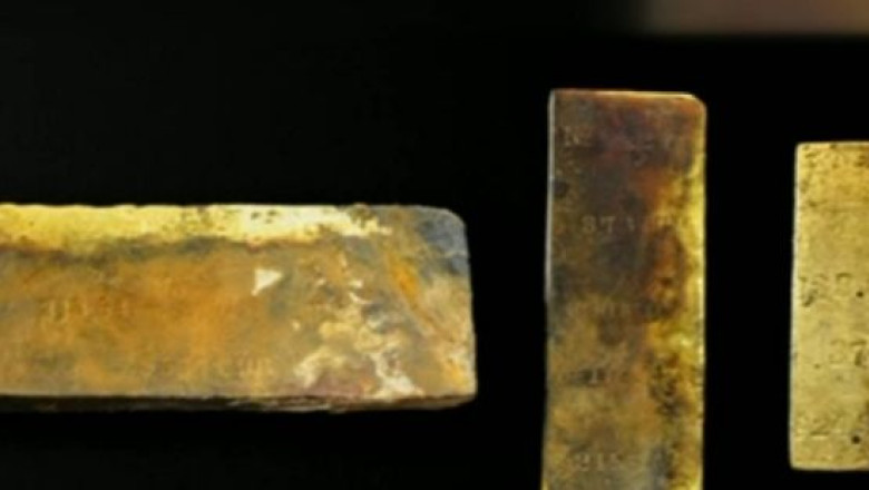 Comoara descoperita in largul Floridei. 28 de kilograme de aur au fost gasite in Atlantic Imagine