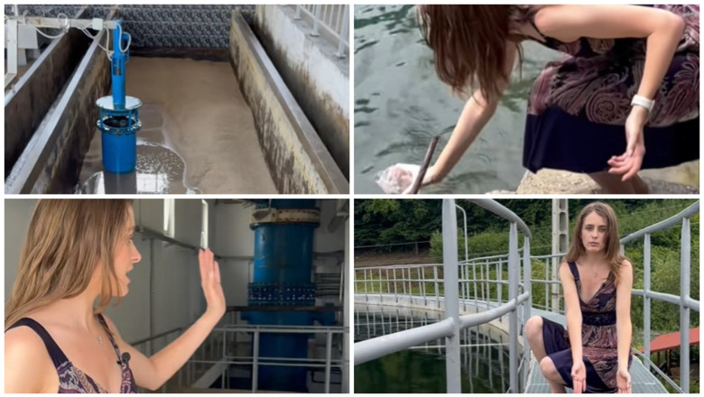 Compania de apa din Romania care a devenit vedeta pe TikTok. Clipurile despre cum ajunge apa la robinete aduna mii de vizualizari Imagine