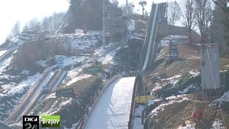 Competitie importanta pe trambulina de la Rasnov Imagine