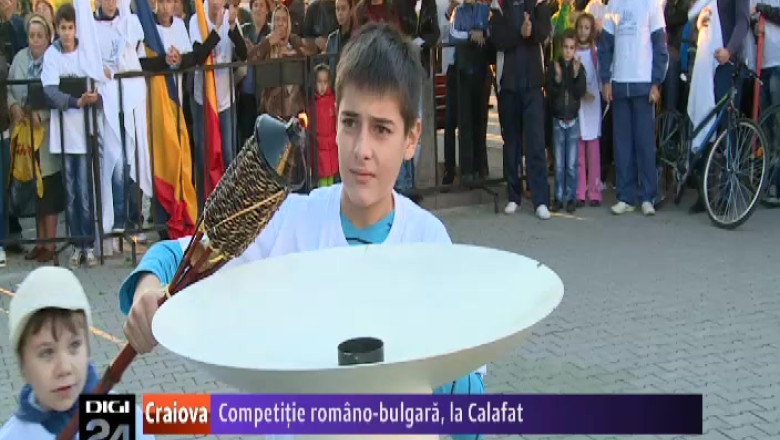 Competitie pe malul Dunarii. 400 de participanti la Mini-Olimpiada Transfrontaliera Vidin-Calafat Imagine