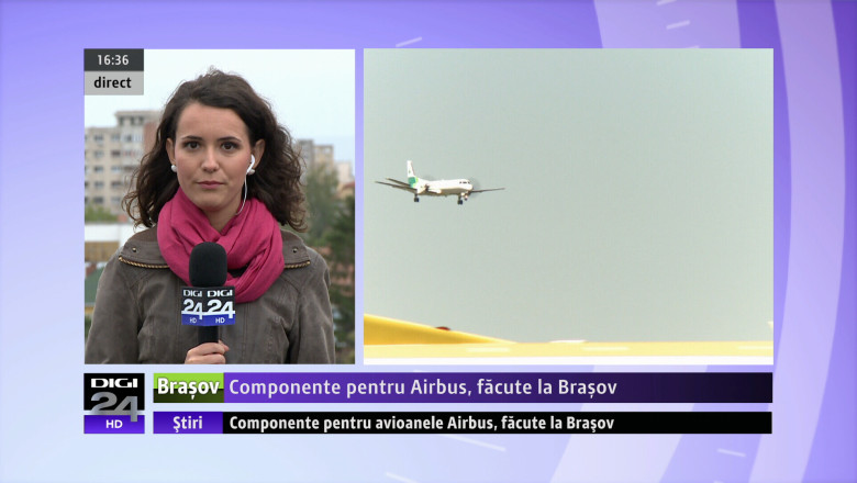 Componente pentru Airbus, facute la Brasov Imagine
