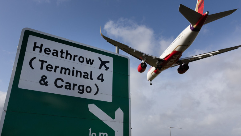 Comunitatea care a beneficiat de pe urma inchiderii aeroportului Heathrow: „Zilele ca azi sunt fericite” Imagine