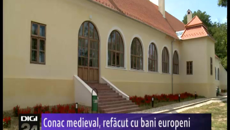 Conac medieval, refacut cu bani europeni Imagine