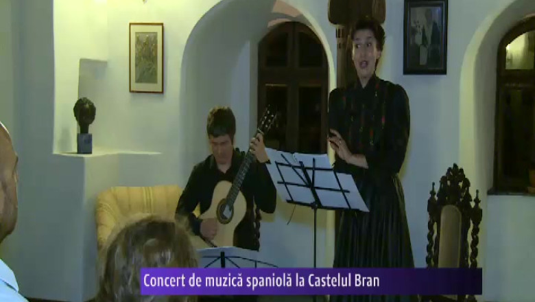 Concert de muzica spaniola, la Castelul Bran Imagine