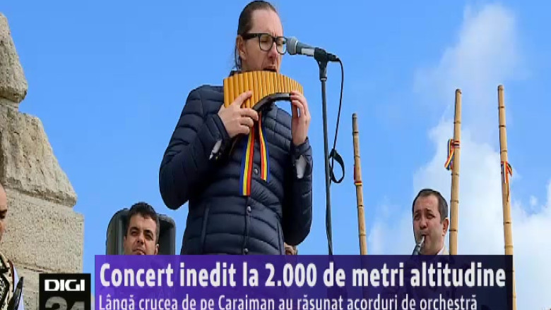 Concert inedit la 2.000 de metri altitudine Imagine