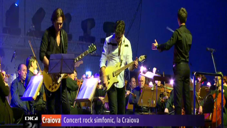 Concert rock simfonic in Sala Polivalenta din Craiova Imagine