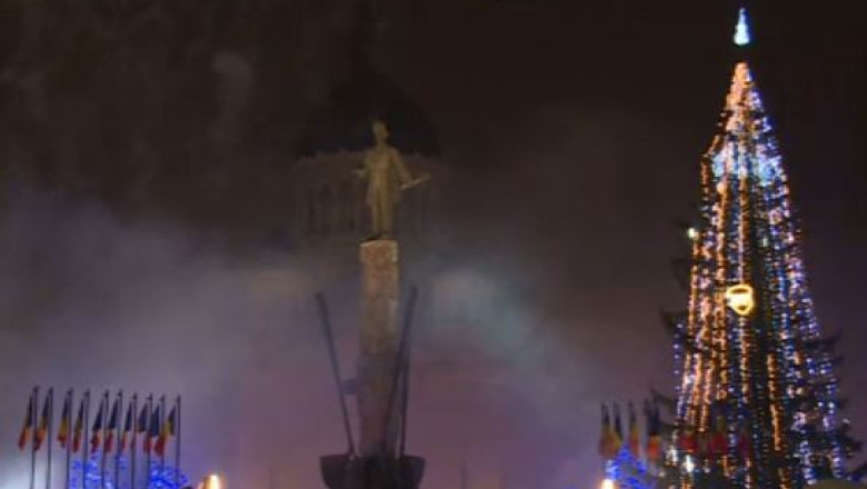 Concerte si focuri de artificii la Cluj-Napoca. In Piata Unirii, la ora 19:00, se va aprinde iluminatul festiv Imagine