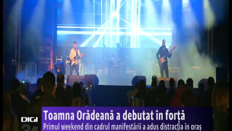 Concerte si voie buna in primul weekend al Toamnei oradene Imagine
