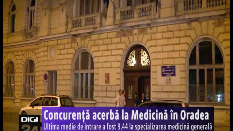 Concurenta acerba la Medicina, in Oradea Imagine