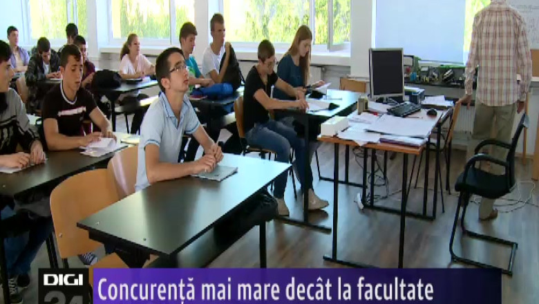 Concurenta mare la scolile profesionale  Imagine