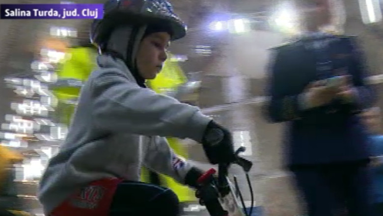 Concurs cu biciclete in salina Imagine