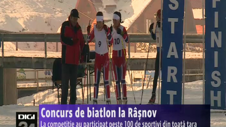Concurs de biatlon la Rasnov Imagine