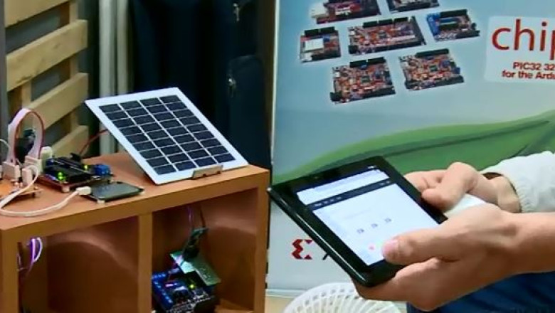 Concurs de proiecte. Casa viitorului, care te avertizeaza daca intra hotii in casa Imagine