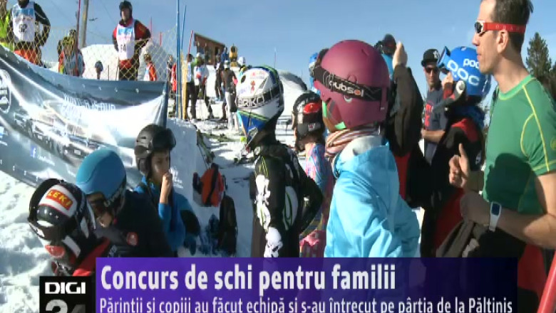 Concurs de schi pentru familii  Imagine