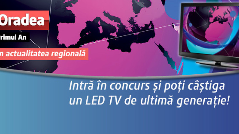 Concurs Digi24 Oradea - Primul An. Puteti castiga un televizor LED de ultima generatie Imagine
