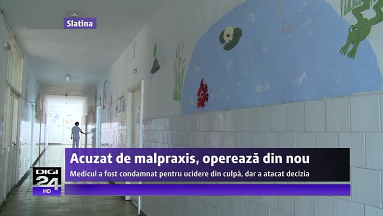 Condamnat pentru ucidere din culpa dupa un malpraxis, medicul ortoped Mircea Tusciuc poate opera din nou la Spitalul Judetean Slatina Imagine