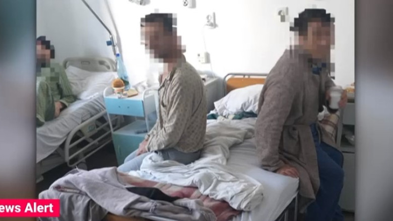Conditii de cosmar intr-un spital din Valcea. Pacientii sunt nevoiti sa stea cate doi intr-un pat si sa vina cu medicamente de acasa Imagine