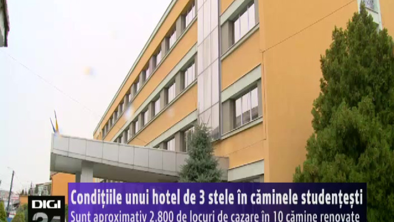Conditiile unui hotel de 3 stele in caminele studentesti din Craiova   Imagine