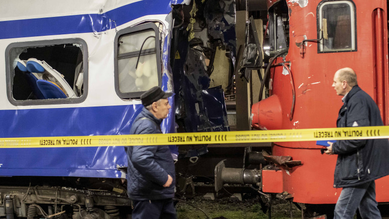 Conductorul de tren care a murit dupa accidentul de la Galati suferise cinci stopuri cardio-respiratorii (medic) Imagine
