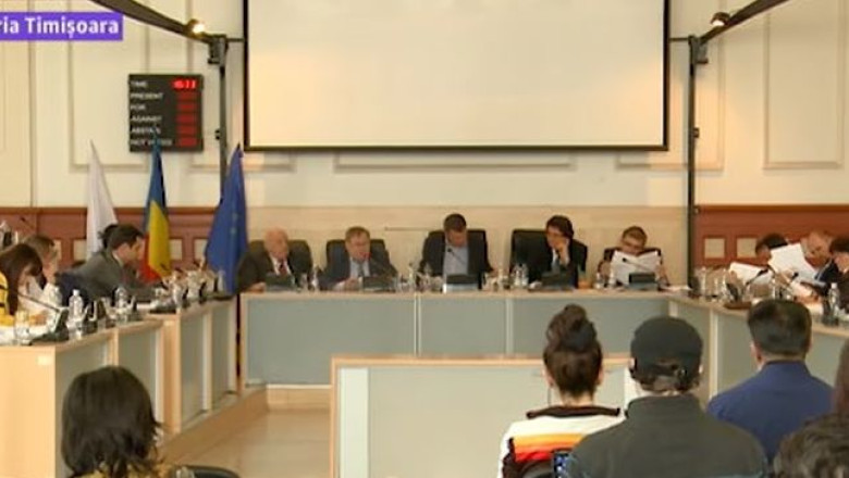 Consilierii timisoreni, in sedinta de plen. Intre proiecte, o parcare supraterana de 500 de locuri Imagine