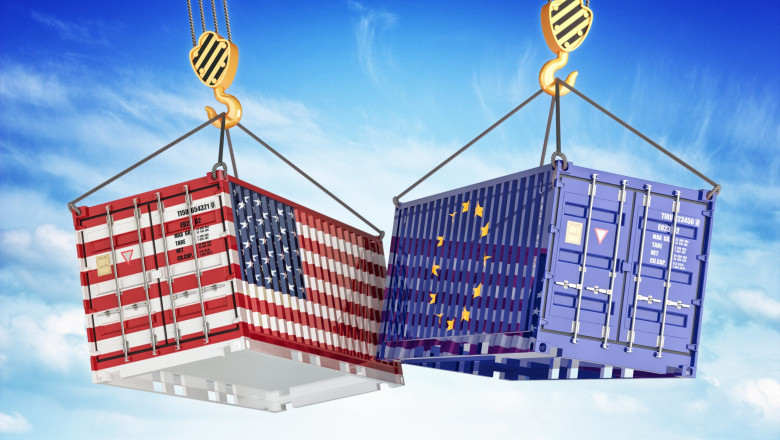 Consiliul Afaceri Externe al UE se reuneste azi sa discute despre relatiile comerciale cu SUA Imagine
