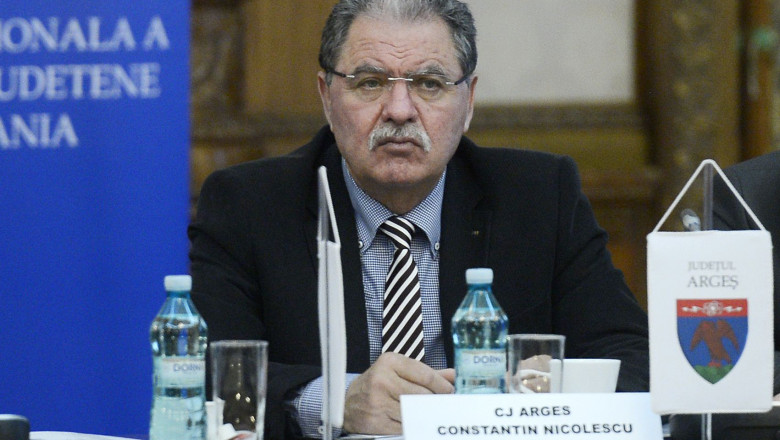 Constantin Nicolescu nu mai e presedinte la CJ Arges. Prefectul a semnat ordinul de revocare Imagine