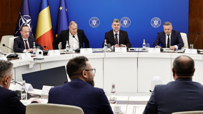 Consultari la Guvern, cu producatorii de alimente si retaileri. Ciolacu: Prioritatea mea este sa ajut firmele sa produca in Romania Imagine