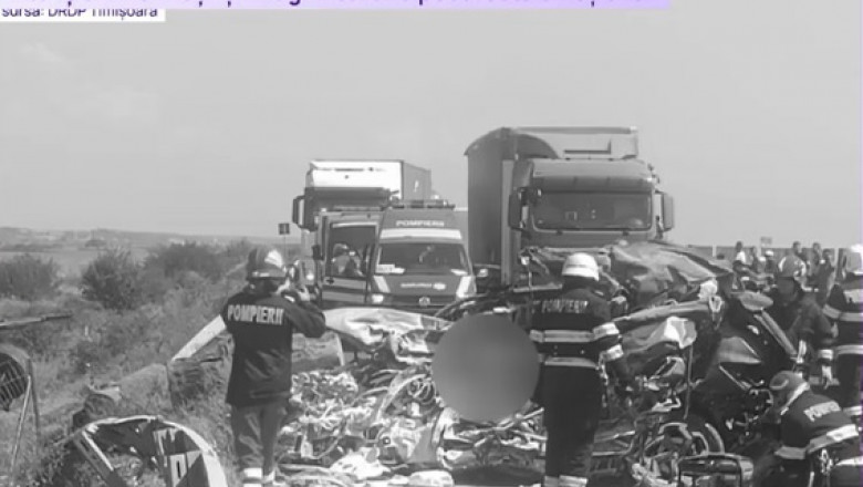 Consulul Ungariei la Bucuresti a murit intr-un accident pe autostrada A1. Masina sa a fost strivita de un camion Imagine