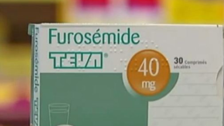 Contineau somnifere. Doua loturi medicament diuretic, retrase in Franta Imagine