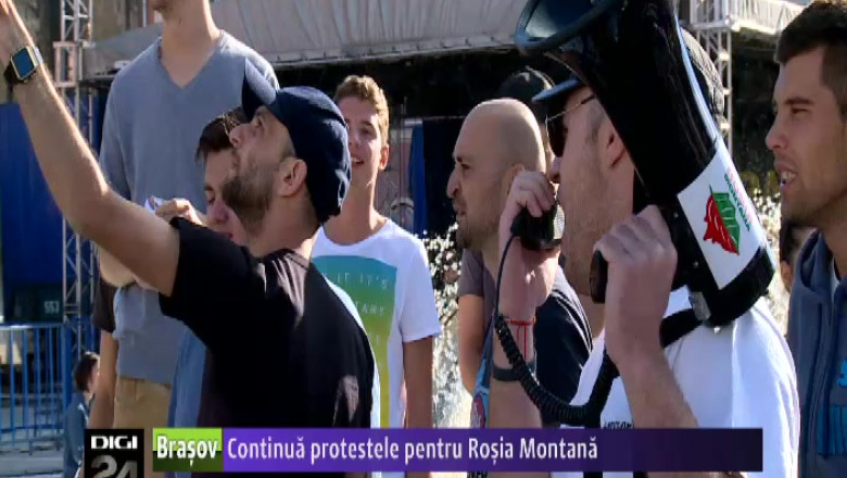 Continua protestele pentru Rosia Montana Imagine