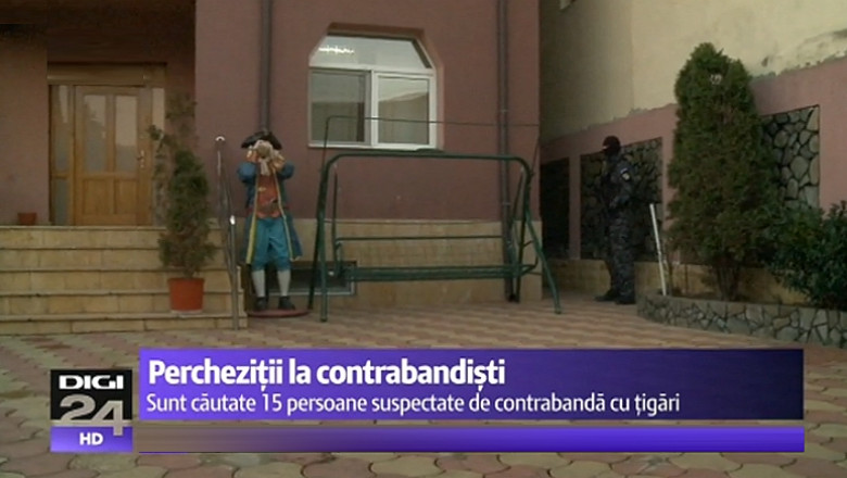 Contrabanda cu tigari: 13 perchezitii au loc in Bucuresti si Ilfov, 15 persoane sunt suspecte Imagine
