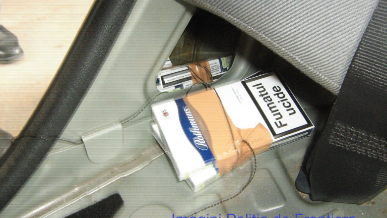 Contrabandist depistat de cainele Politiei de Frontiera Galati  Imagine