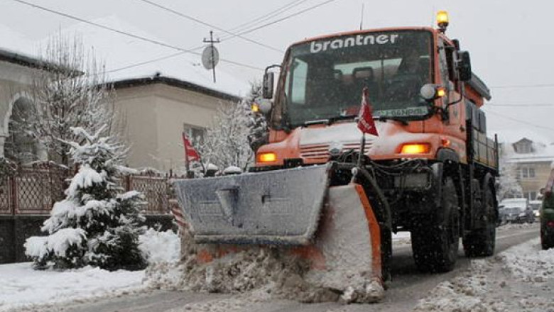 Contractele de deszapezire nu acopera decat jumatate din soselele Romaniei Imagine