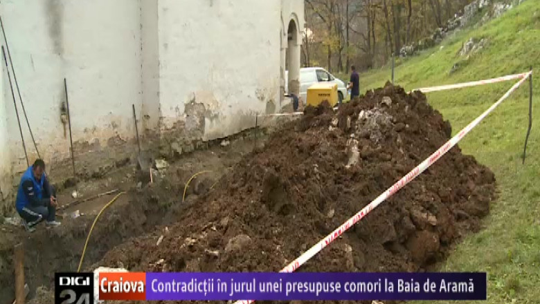 Contradictii in jurul unei presupuse comori la Baia de Arama, judetul Mehedinti Imagine