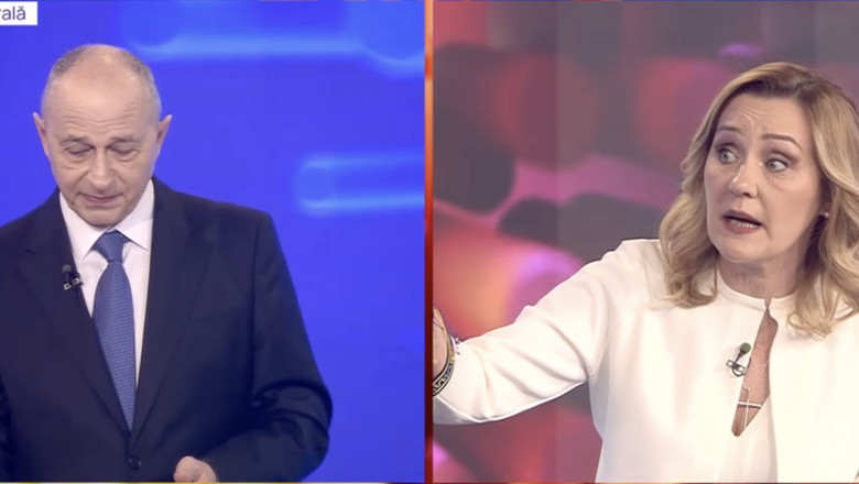 Contre intre Mircea Geoana si Elena Lasconi, la dezbaterea presedintilor de la Digi24: „Basescu va bate si cand nu participa” Imagine